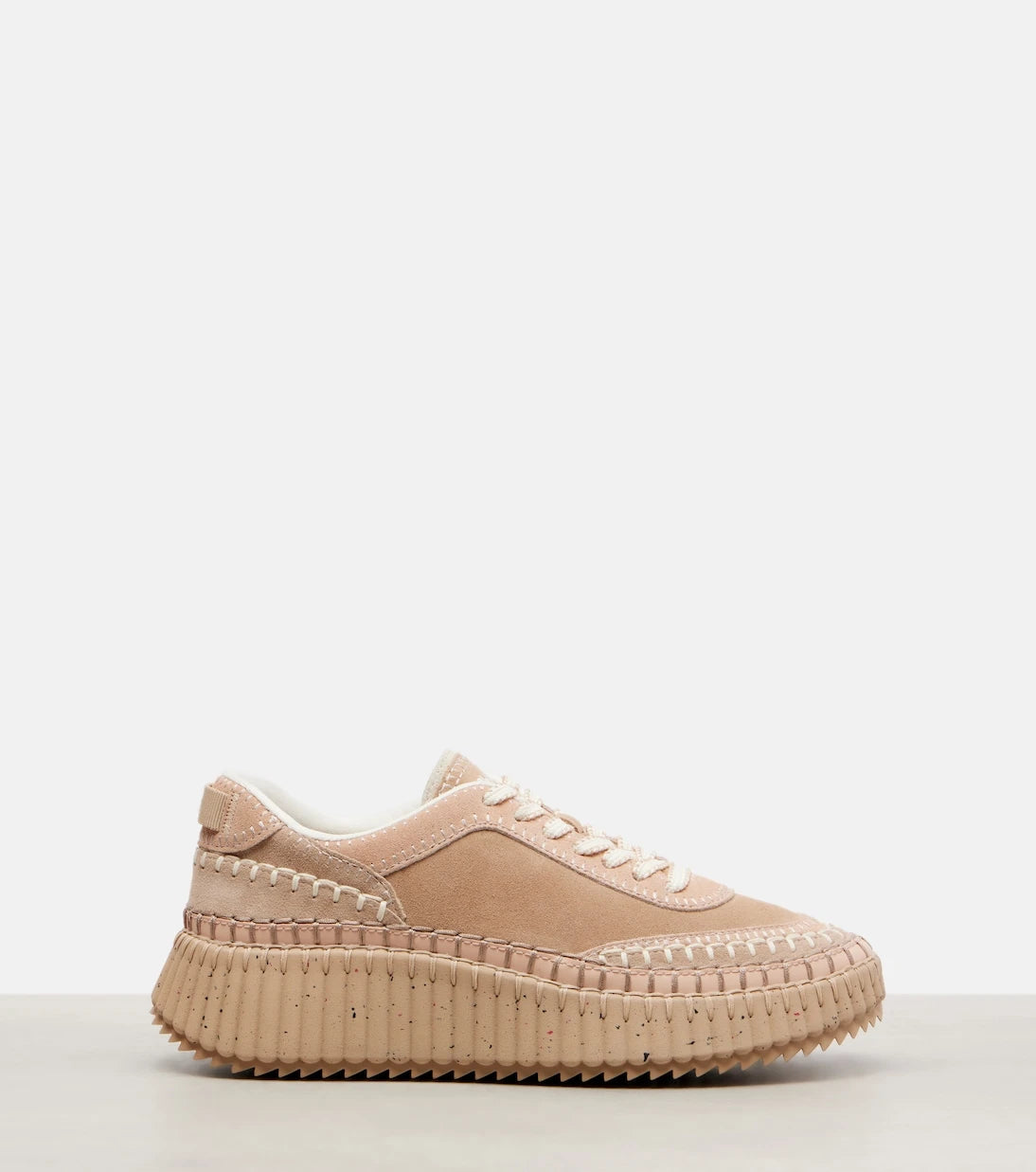 Chloé - Nama suede platform sneakers