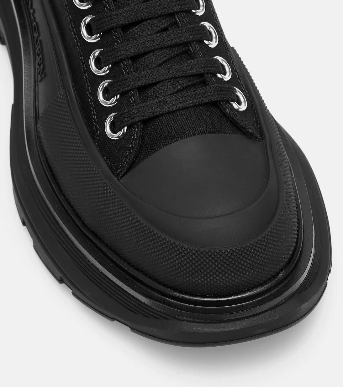 McQueen - Tread Slick leather sneakers