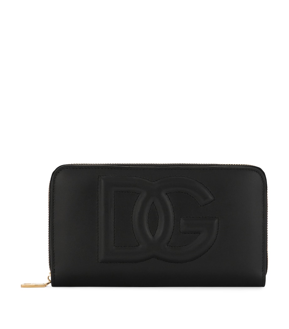 Dolce & Gabbana Multi Leather Zip Wallet