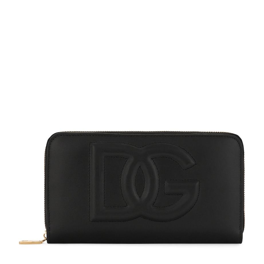 Dolce & Gabbana Multi Leather Zip Wallet