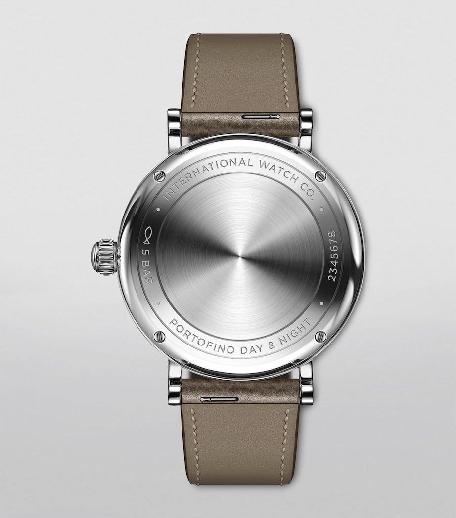 Stainless Steel Portofino Day & Night Watch 34mm