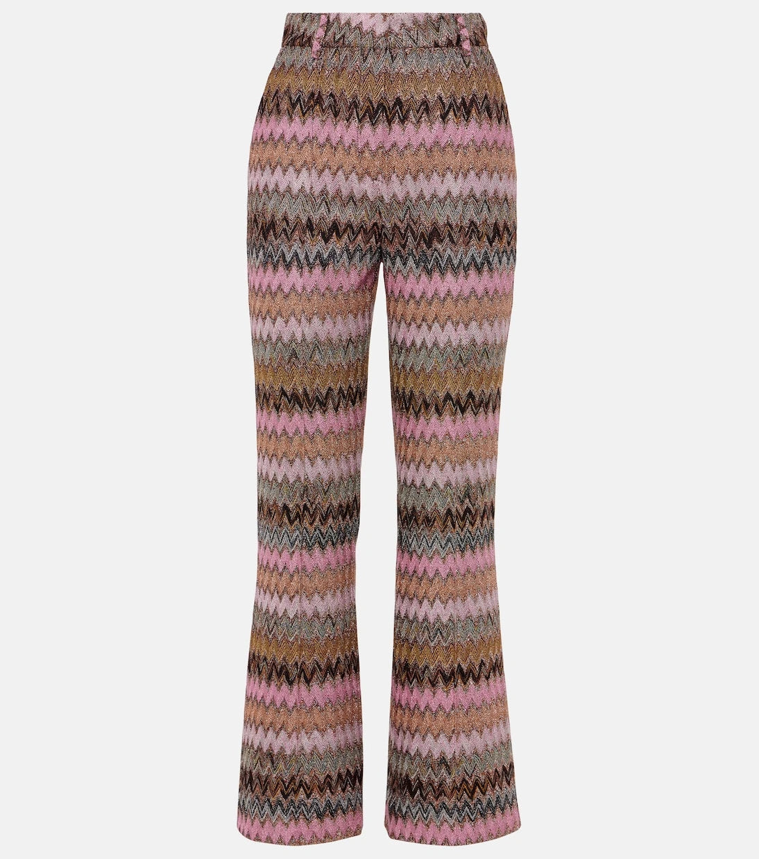 Missoni - Zig Zag metallic flared pants