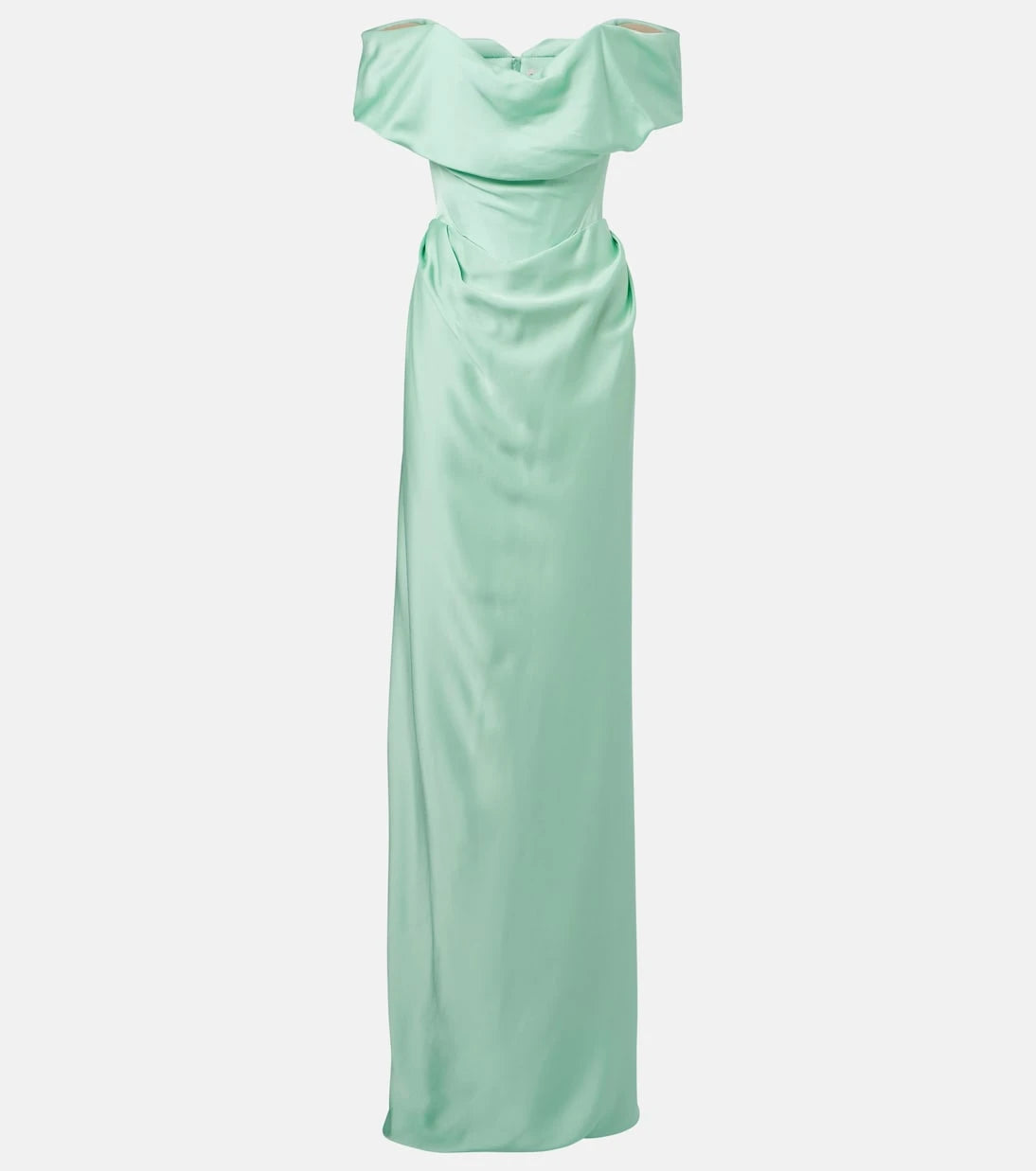 Vivienne Westwood - Nova Cocotte satin corset gown