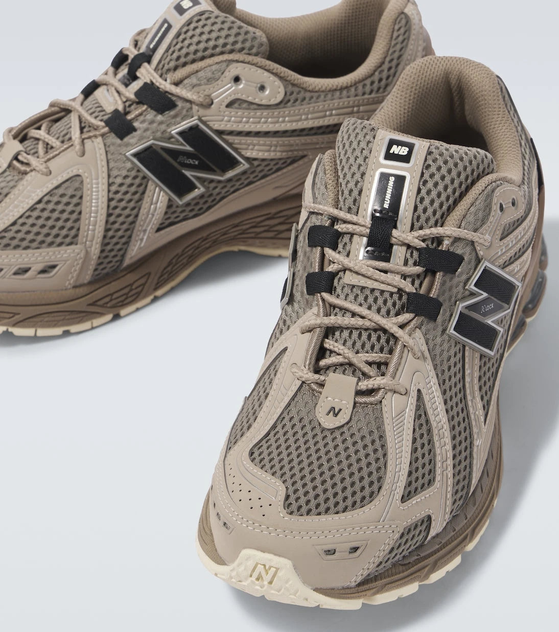 New Balance - 1906R leather-trimmed mesh sneakers