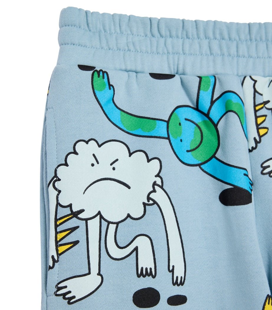 Stella McCartney Kids Cotton Graphic Sweatpants (3-14 Years)