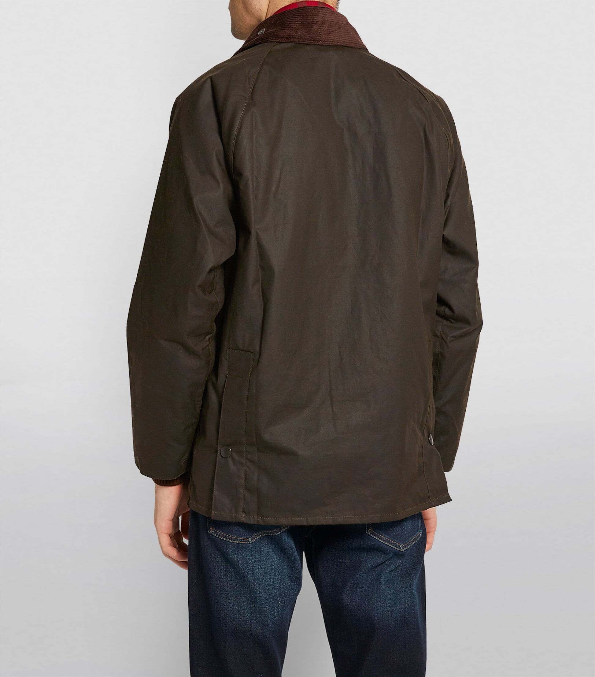 Barbour Green Waxed Bedale Jacket