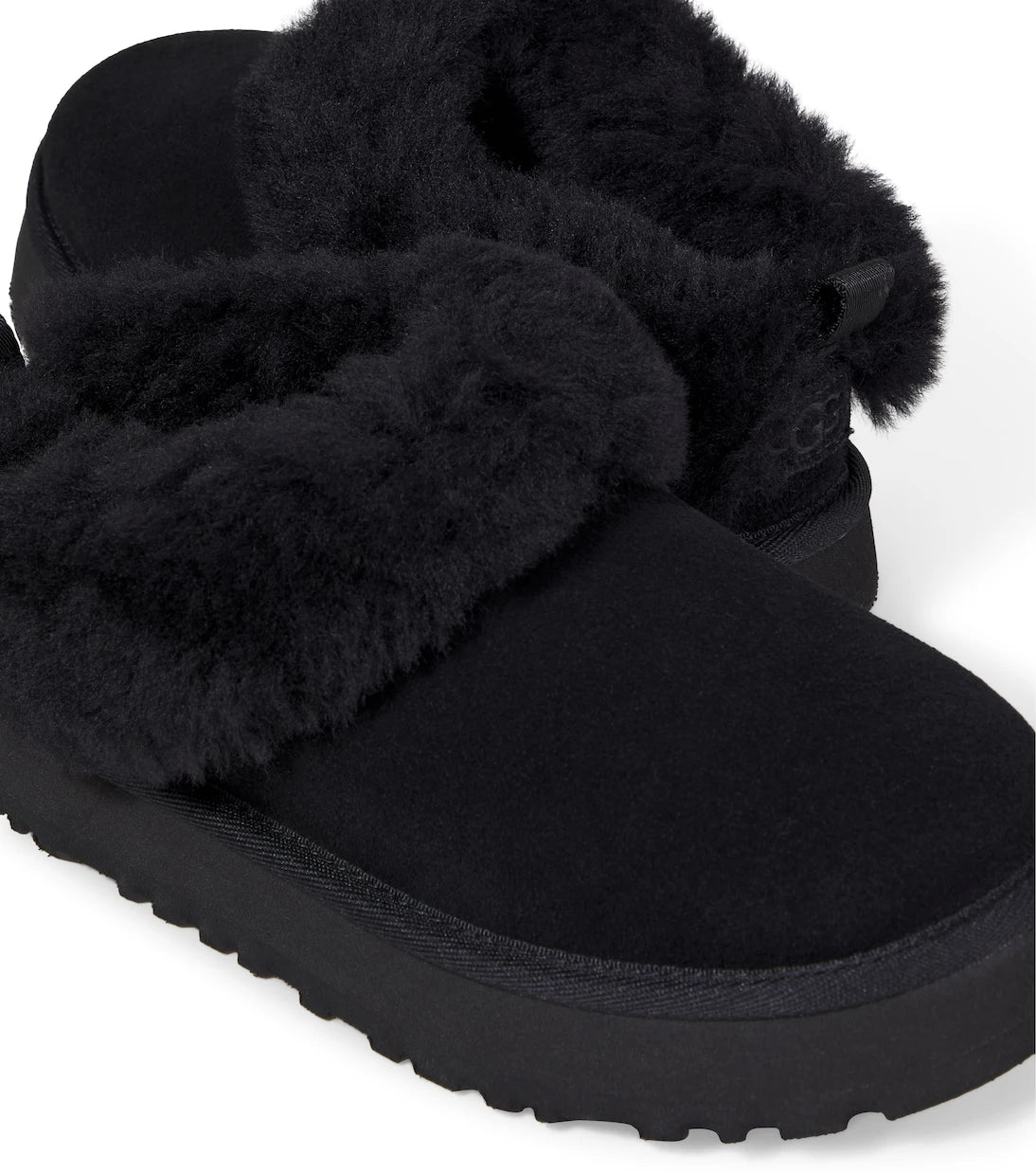 UGG Kids - حذاء تازل الشمواه المبطن بالفرو للأطفال