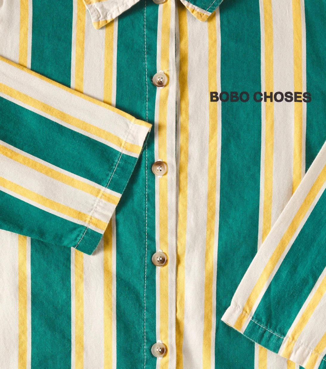 Bobo Choses - Striped cotton shirt
