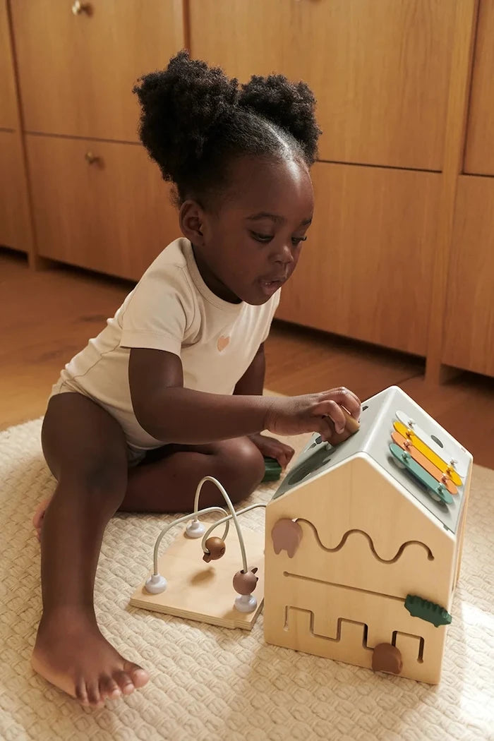 Liewood Дървена играчка за деца Lucas Activity Cube