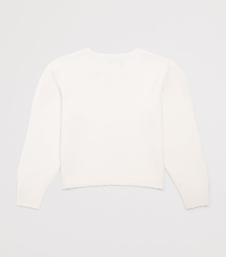 Embellished-Neck Sweater (2-12 Years)