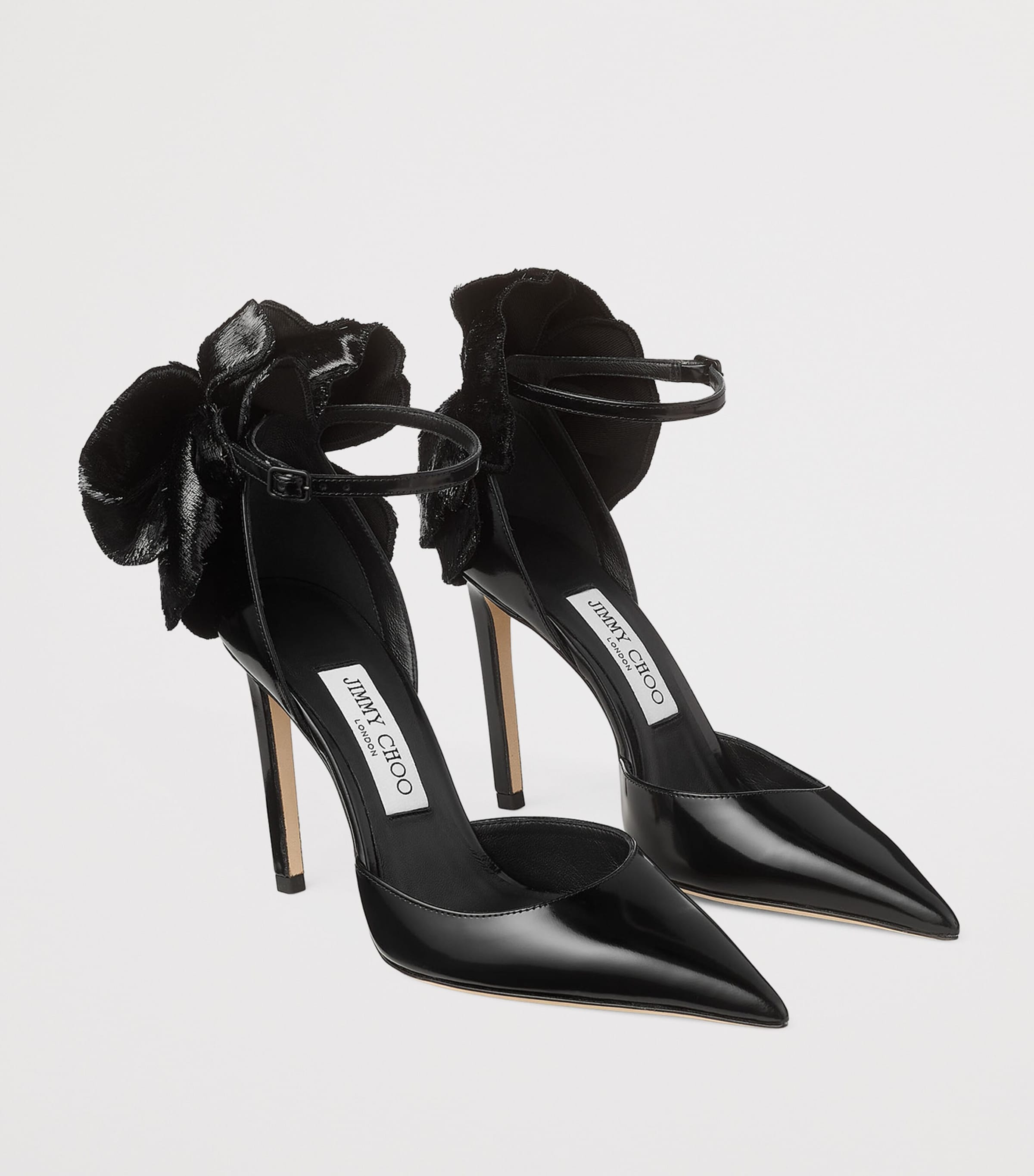 Jimmy Choo Marja 100 Leather Pumps