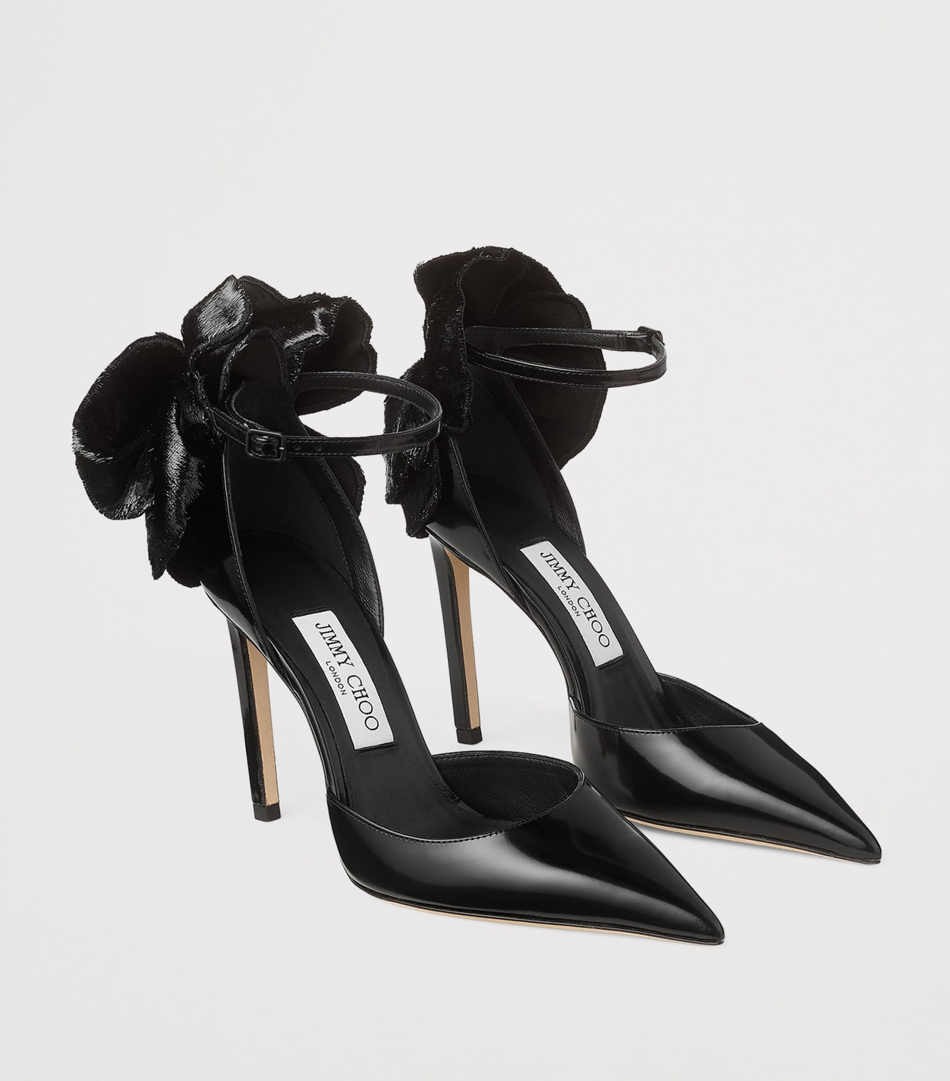 Jimmy Choo Marja 100 Leather Pumps