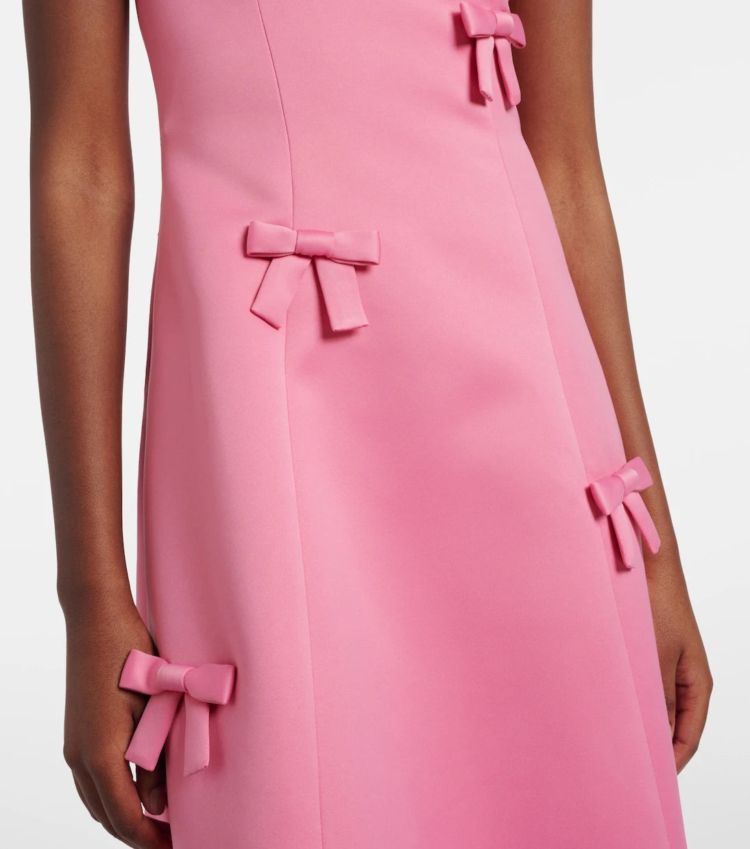 Leo Lin - Beatrice bow-detail midi dress