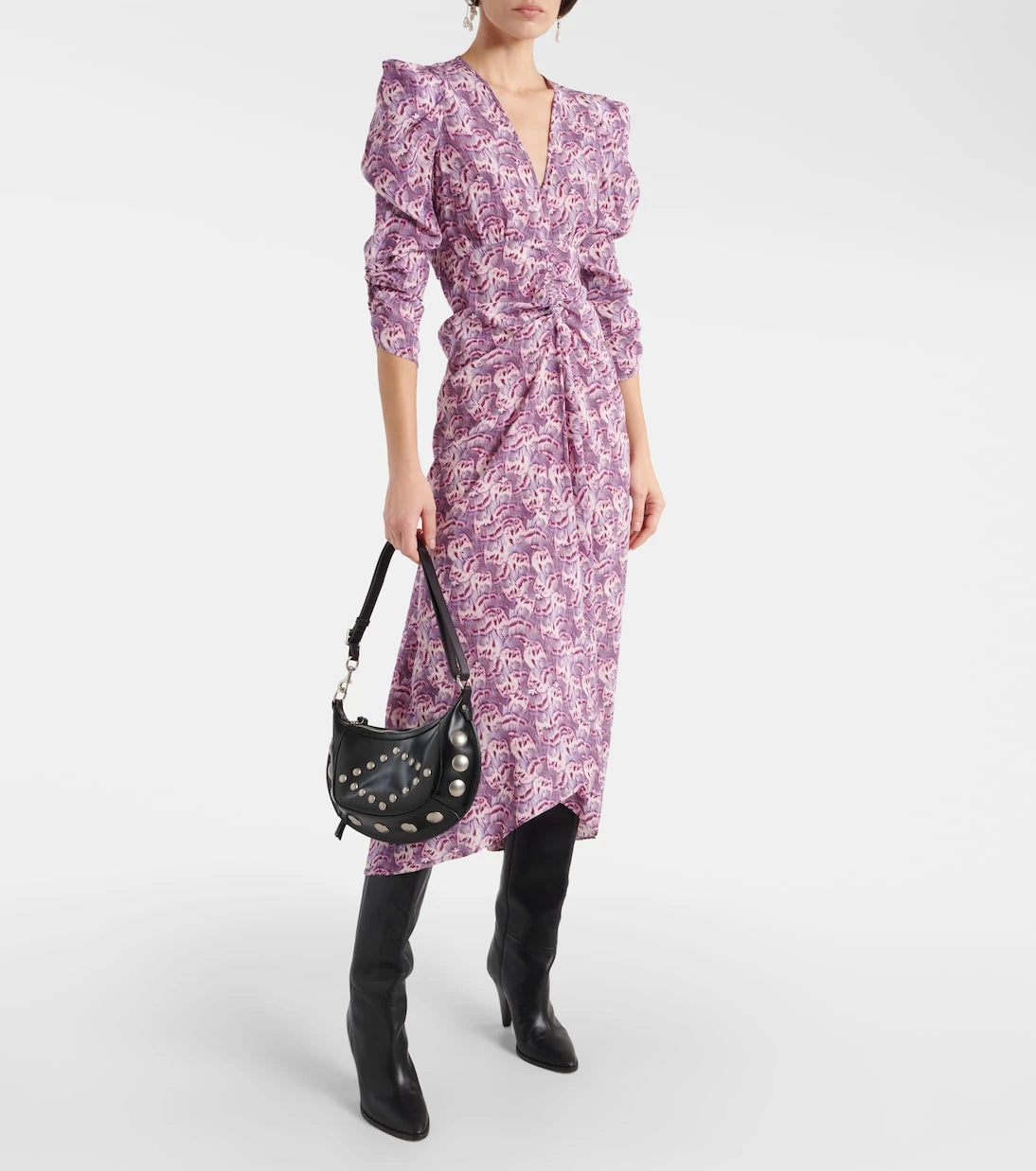 Isabel Marant - Albini printed silk-blend midi dress