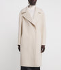 Joseph Beige Alpaca-Wool-Silk Yves Coat