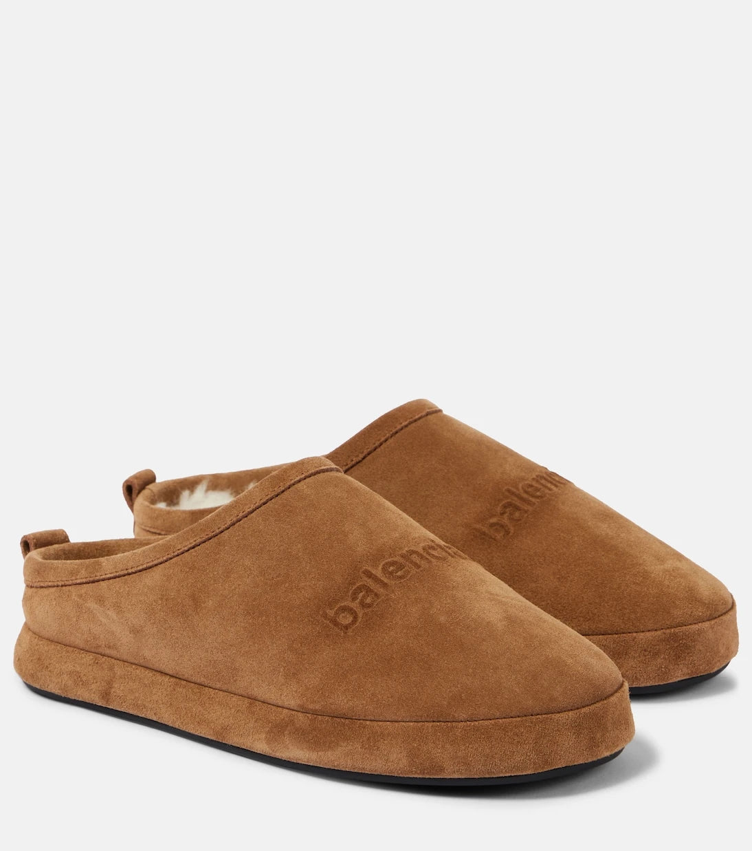 Balenciaga - Alaska suede slippers