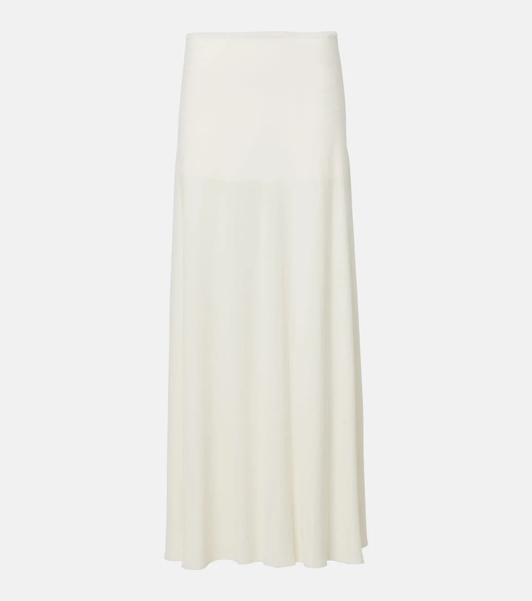 Jil Sander - Crêpe midi skirt