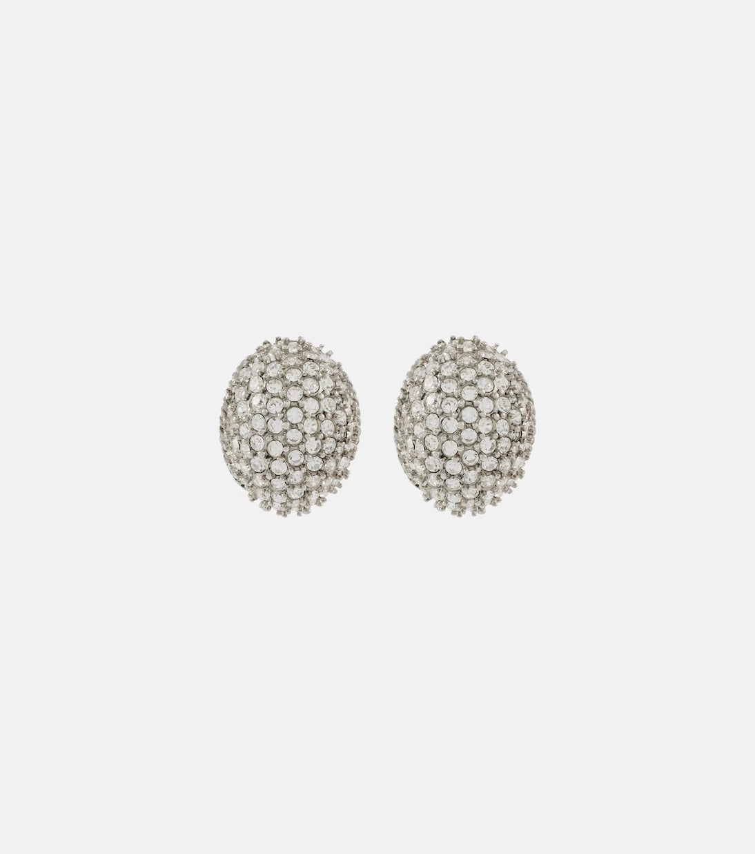 Jennifer Behr - Tinsel crystal-embellished earrings