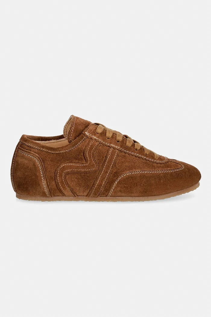 Billi Bi Cognac suede маратонки дамски от велур