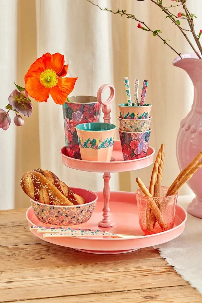 Üç Katlı Tepsi Rice Étagere 37 cm