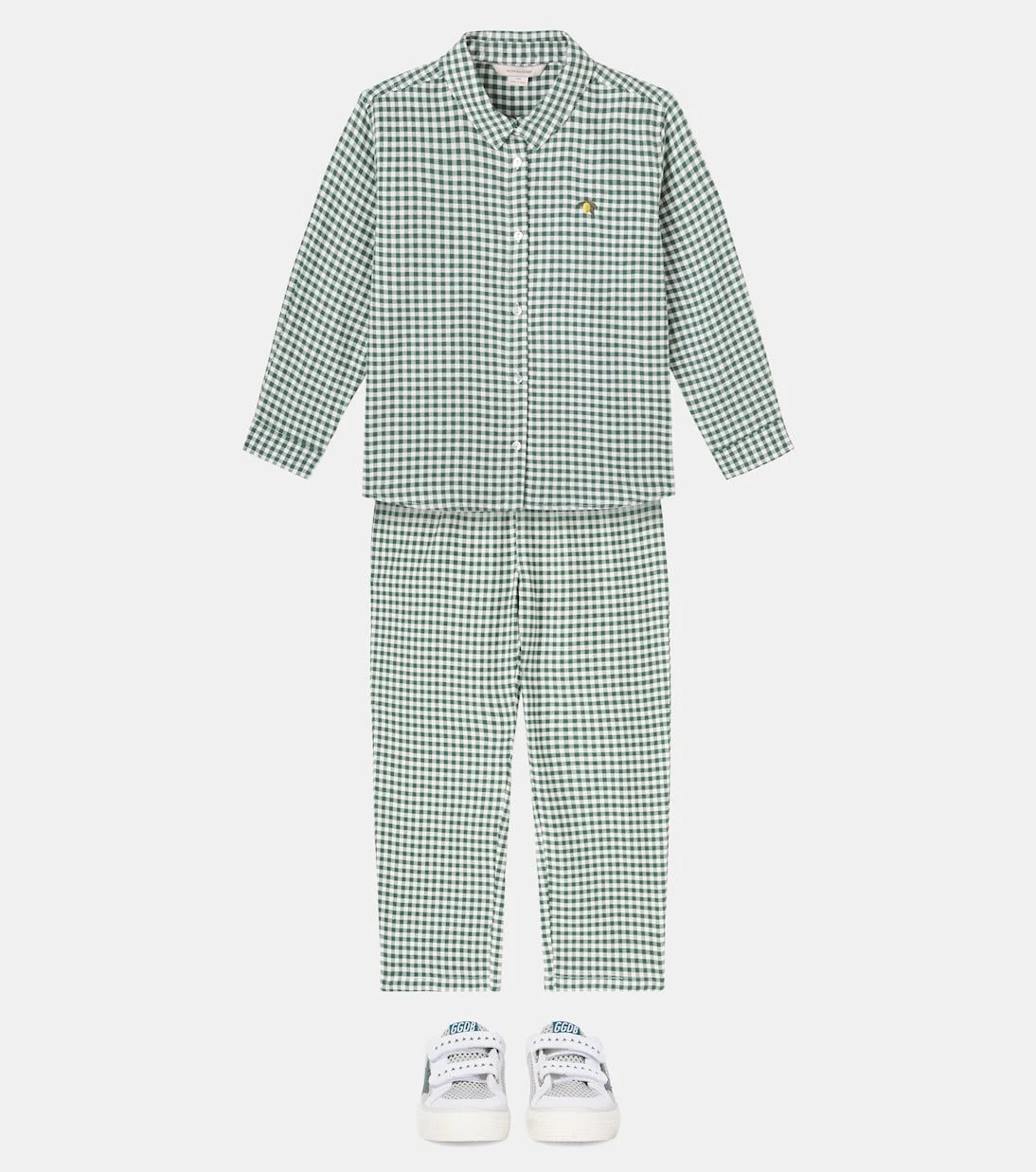 Konges Sløjd - Foret checked cotton flannel shirt