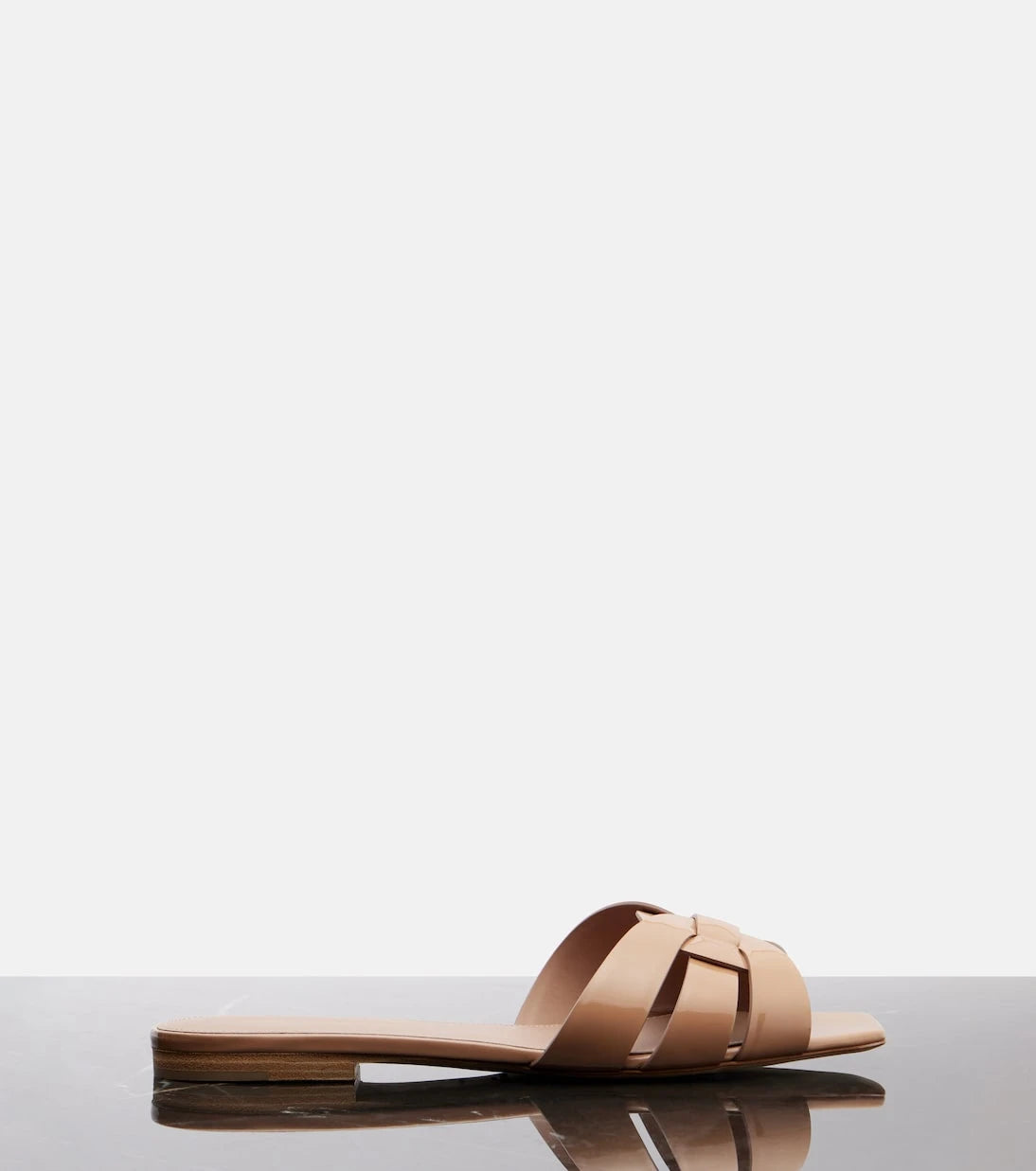 Saint Laurent - Tribute Nu Pieds 05 leather sandals