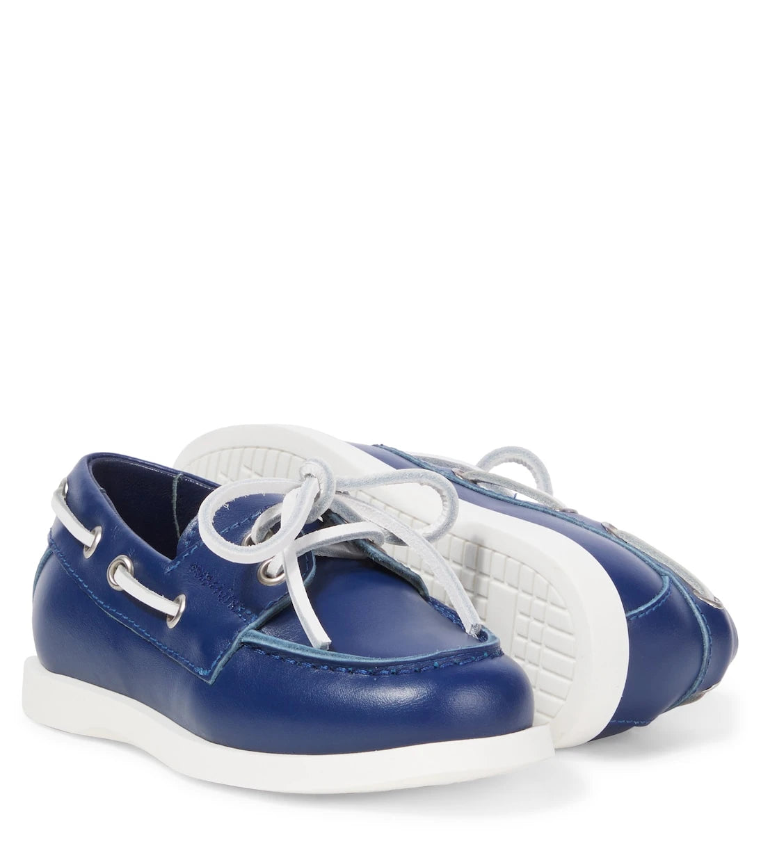 Moschino Kids - Leather loafers
