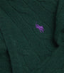 Polo Ralph Lauren Green Wool-Cashmere Kimberly Sweater