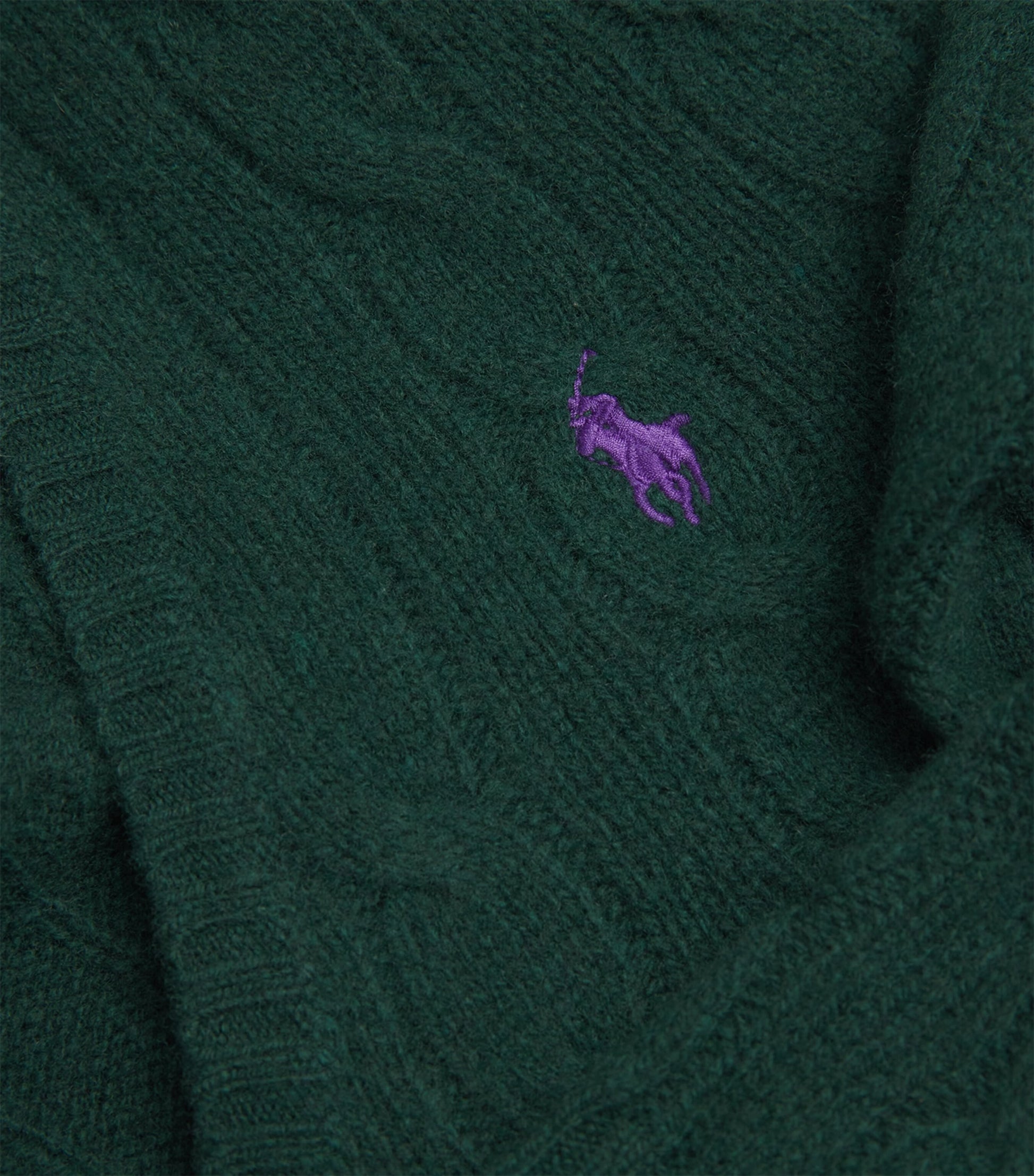 Polo Ralph Lauren Green Wool-Cashmere Kimberly Sweater