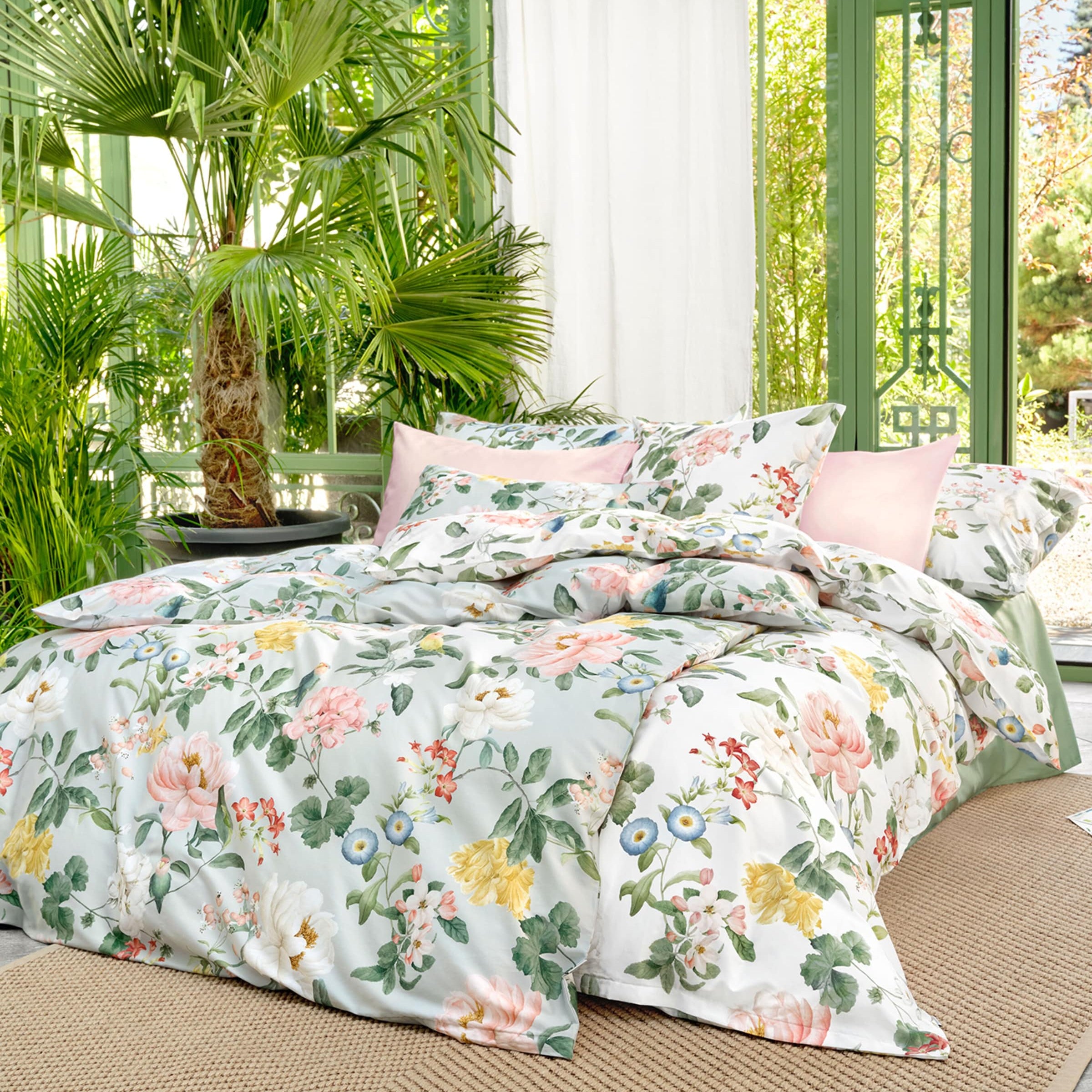 Floral Artemis-Noblesse Oxford Pillowcase (50cm x 75cm)