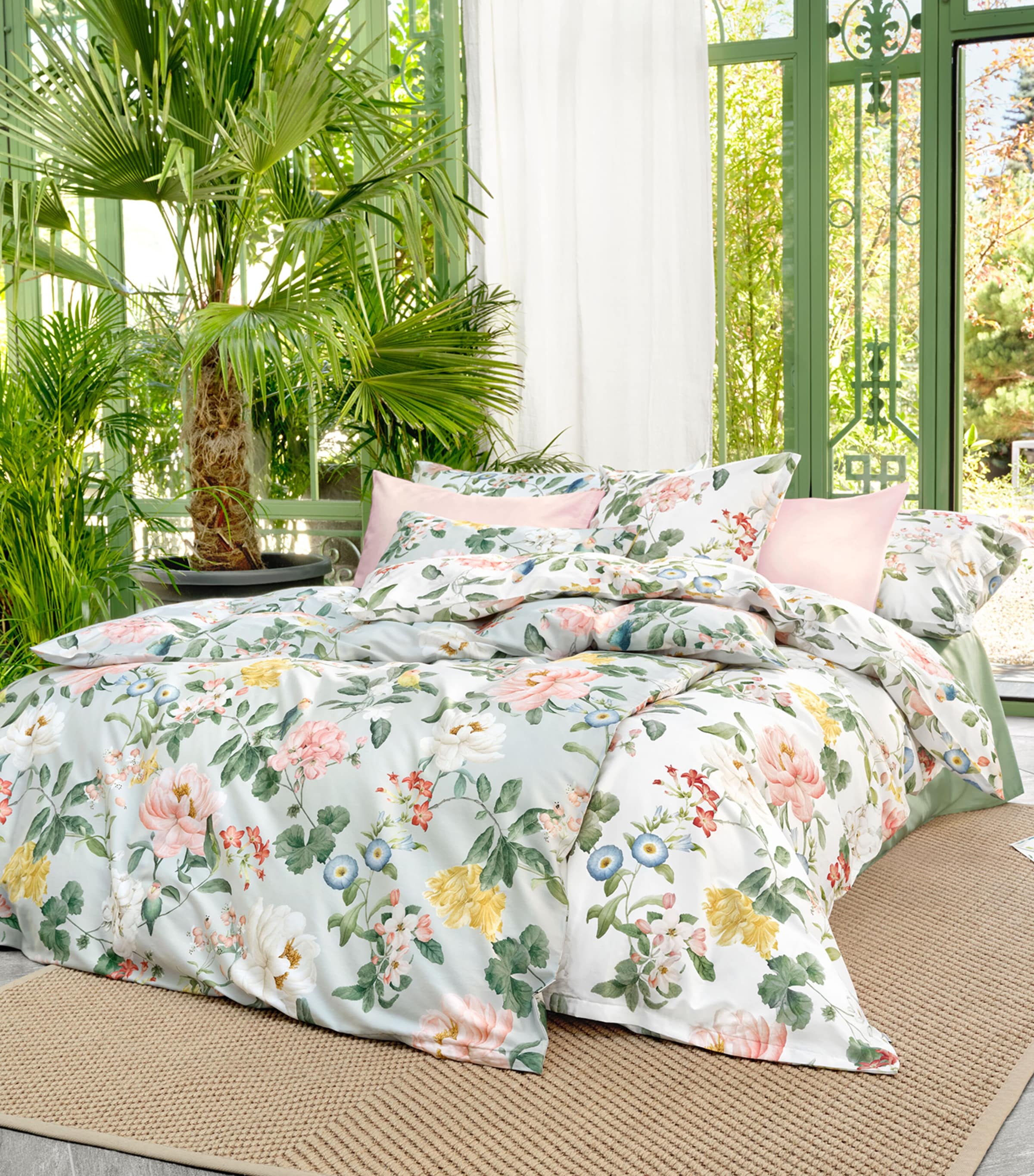 Floral Artemis-Noblesse Oxford Pillowcase (50cm x 75cm)