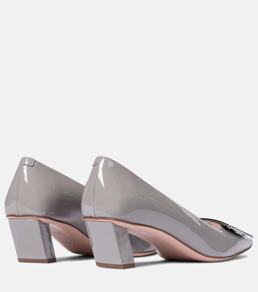 Roger Vivier - Belle Vivier 45 patent leather pumps