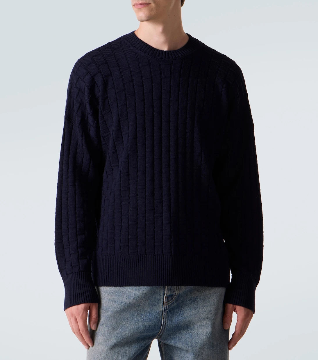 Plan C - Ribbed-knit wool sweater