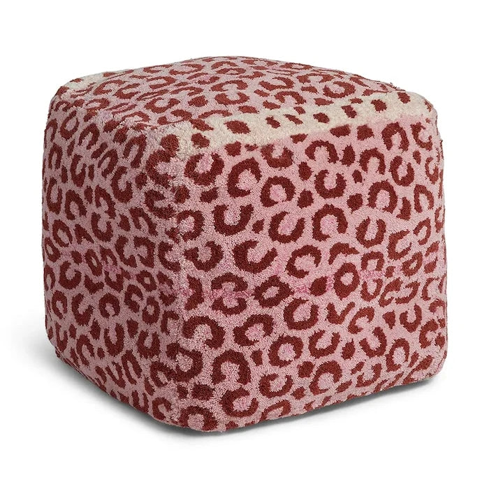 Doing Goods Pembe Leopar Puf S