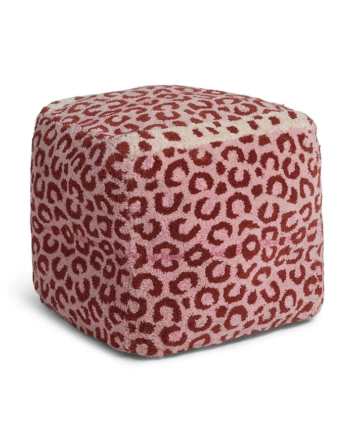 Doing Goods Pembe Leopar Puf S