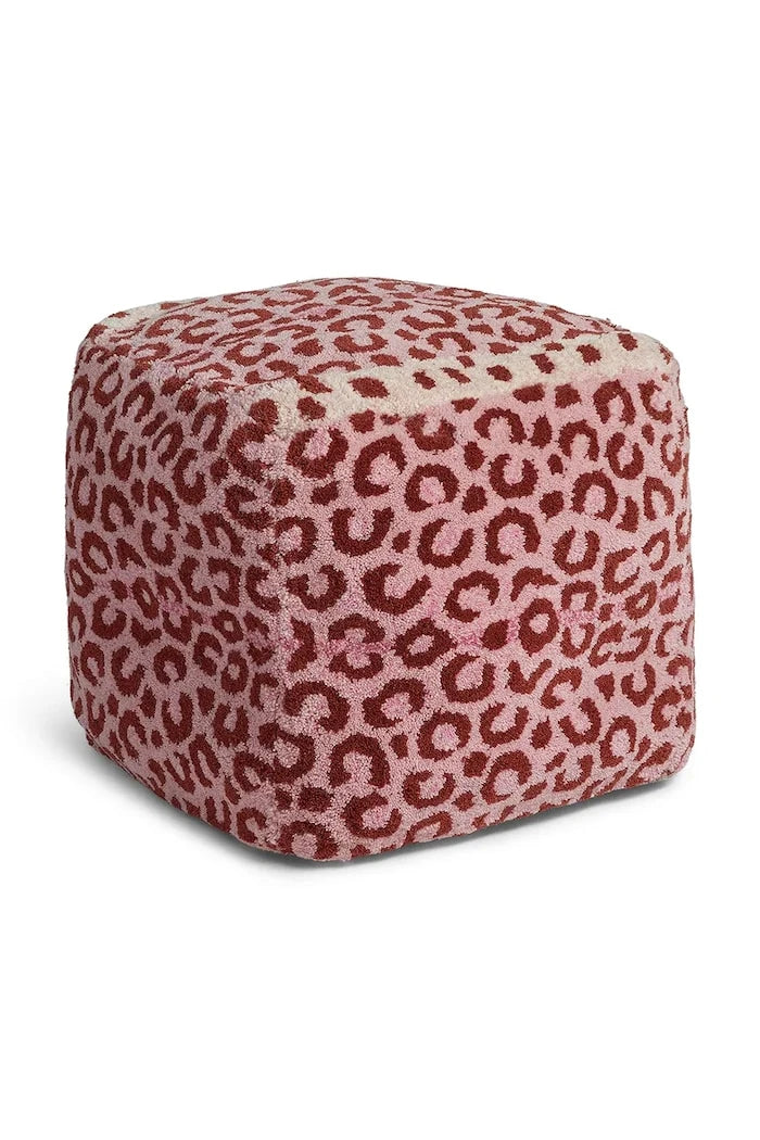 Doing Goods Pembe Leopar Puf S
