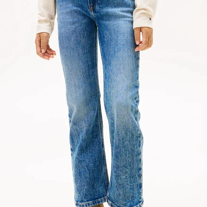 Детски дънки Tommy Hilfiger FLARE