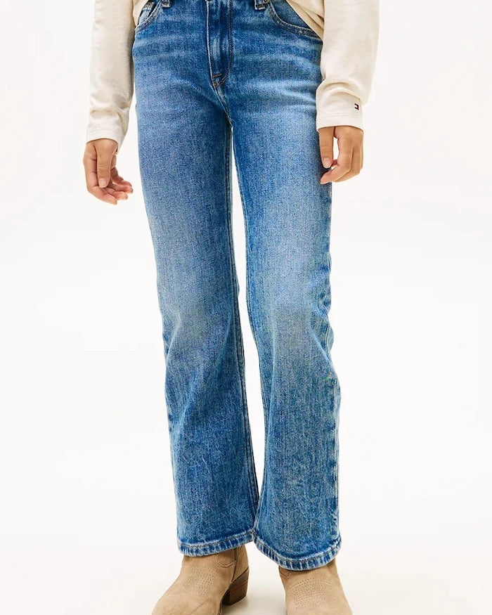 Tommy Hilfiger FLARE Çocuk Kot Pantolon
