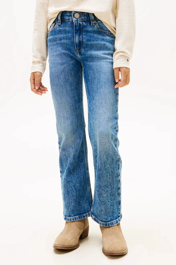 Детски дънки Tommy Hilfiger FLARE