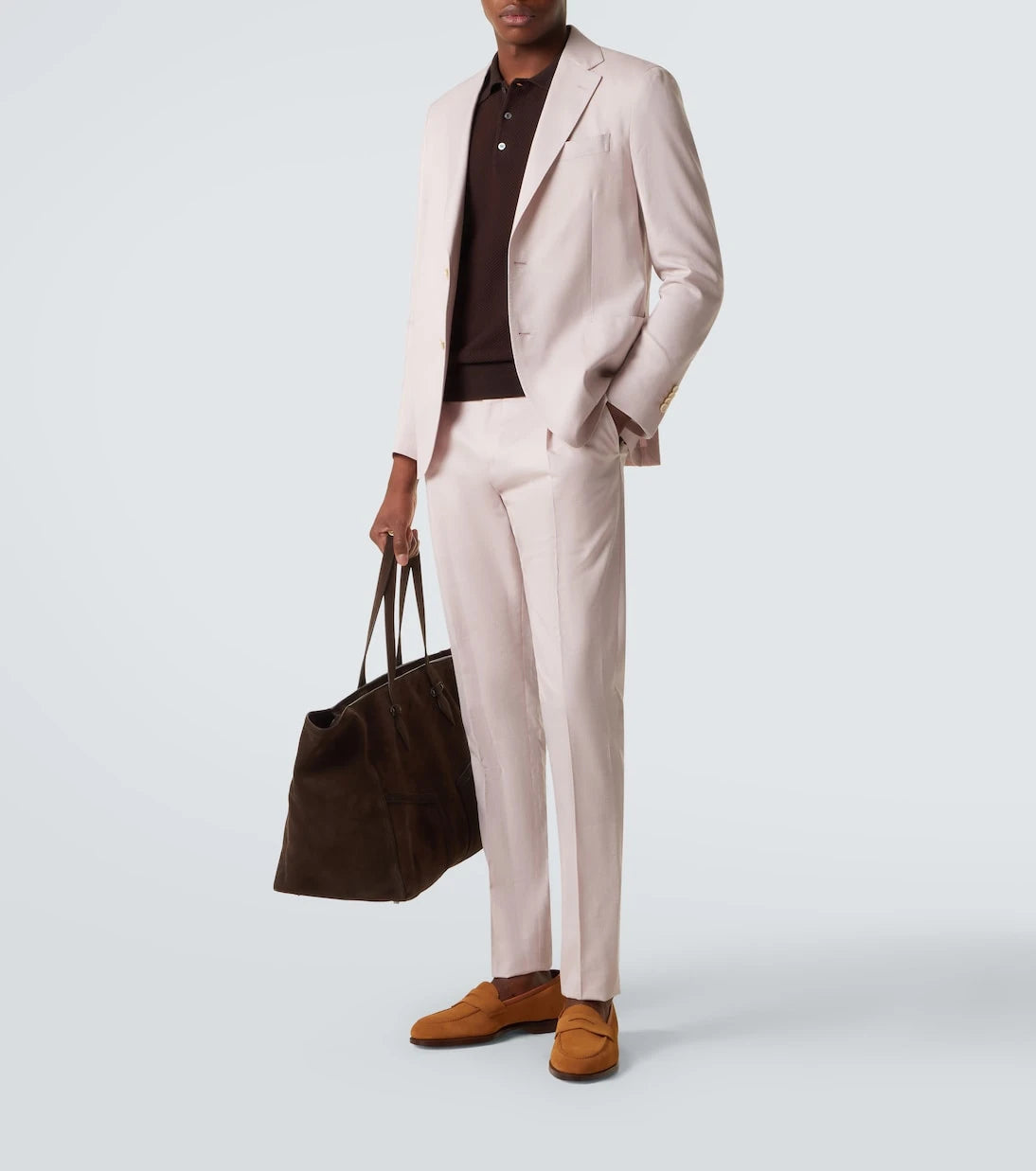George Cleverley - Bradley II suede loafers