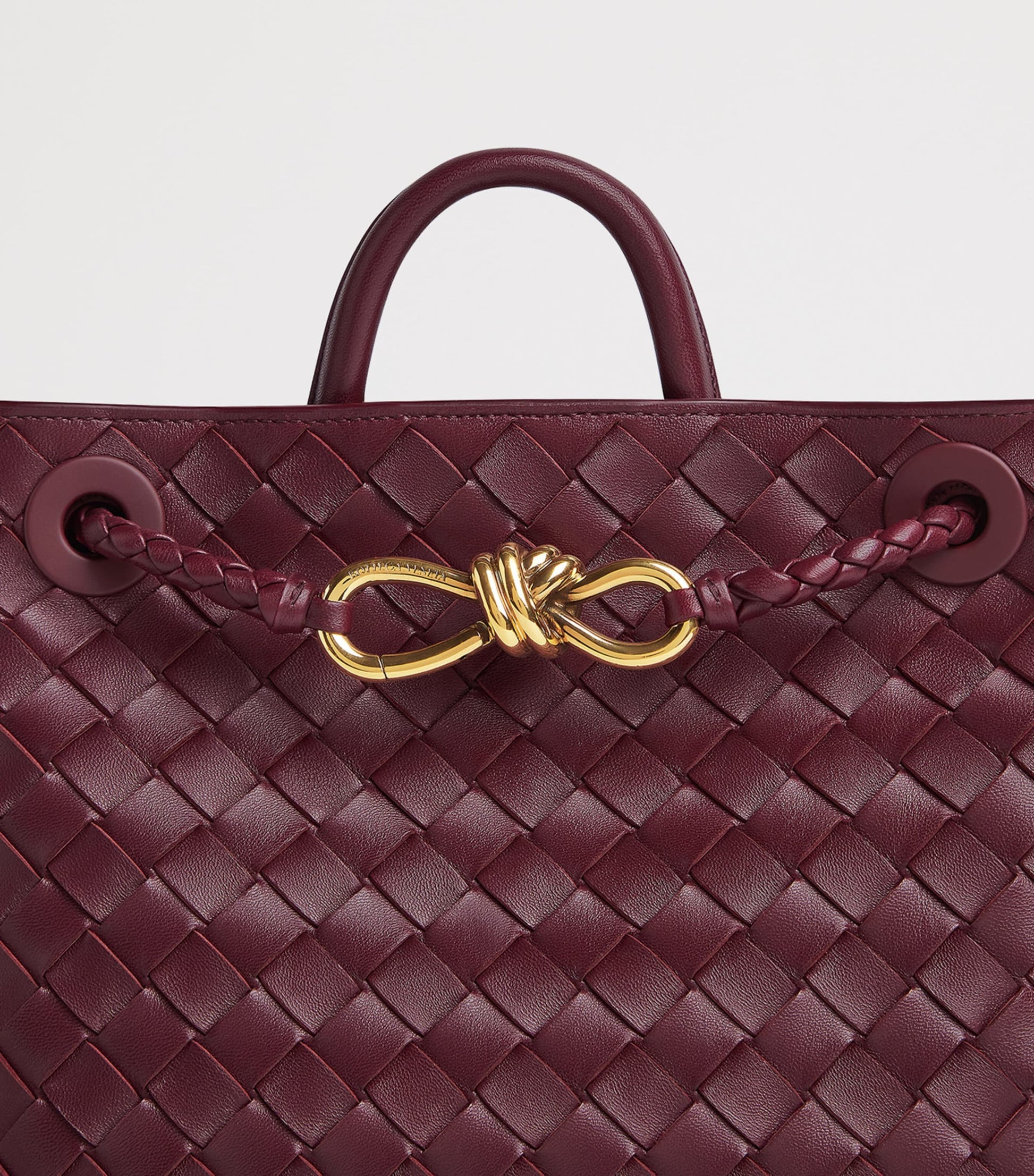 Small Leather Andiamo Top-Handle Bag