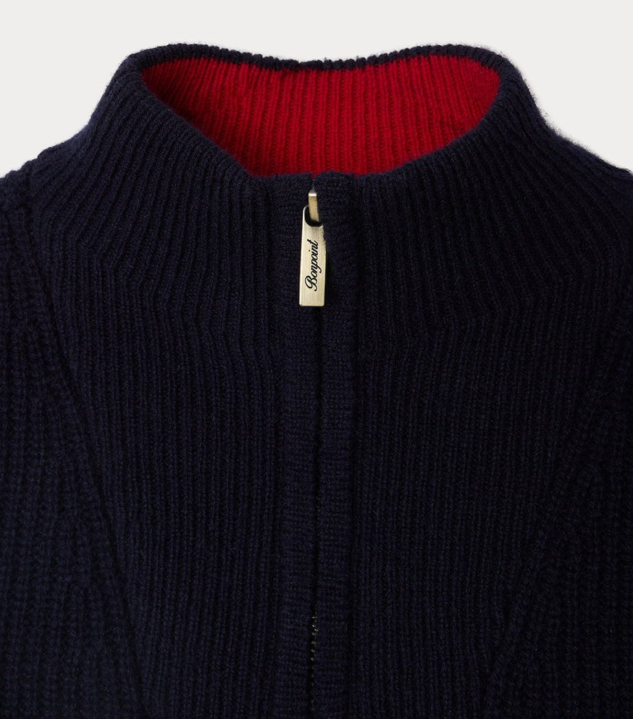 Wool Quarter-Zip Sweater (10-14 Years)