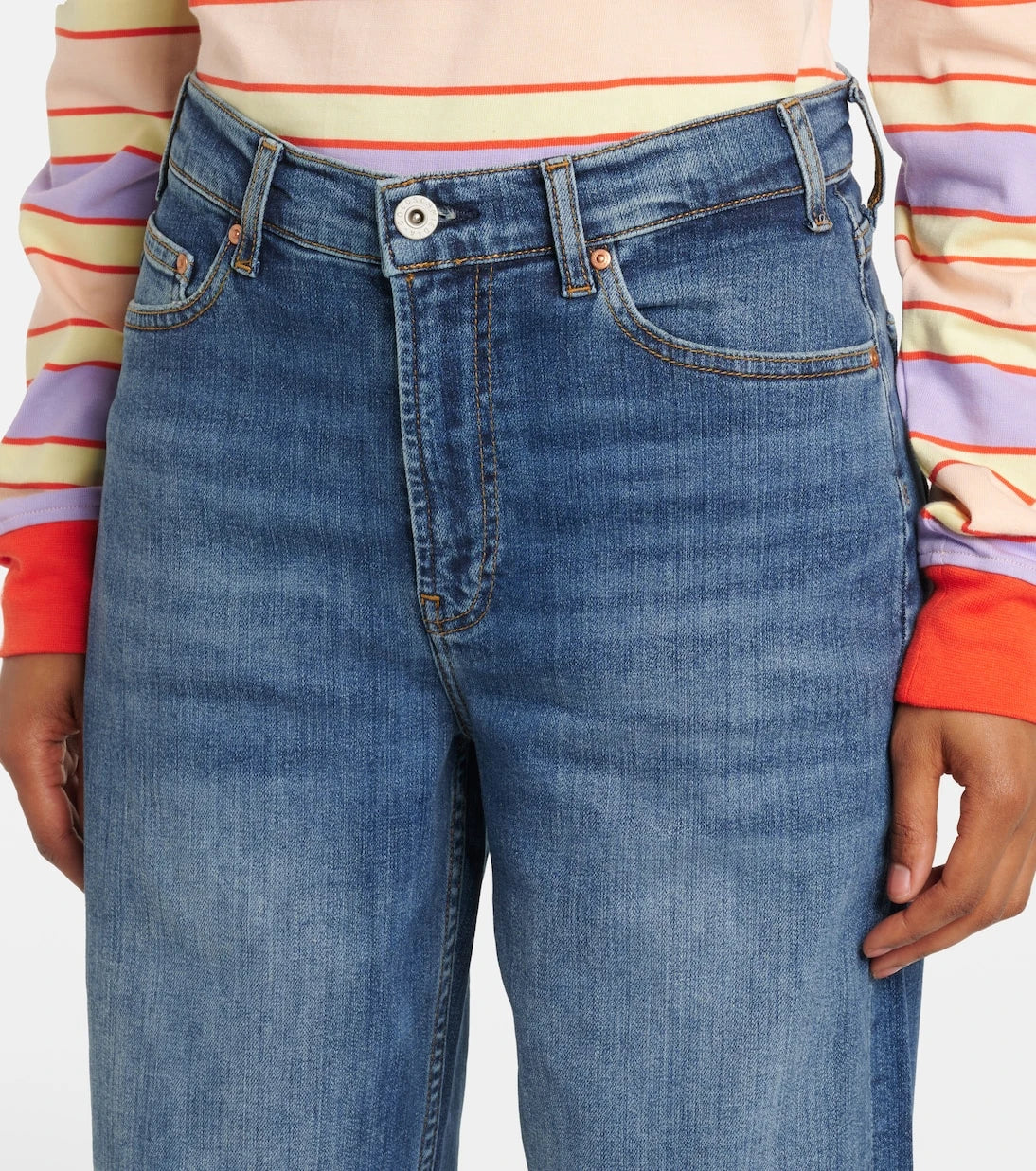AG Jeans - New Baggy wide-leg jeans