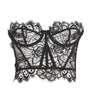 Kiki de Montparnasse Black Lace Coquette Bustier