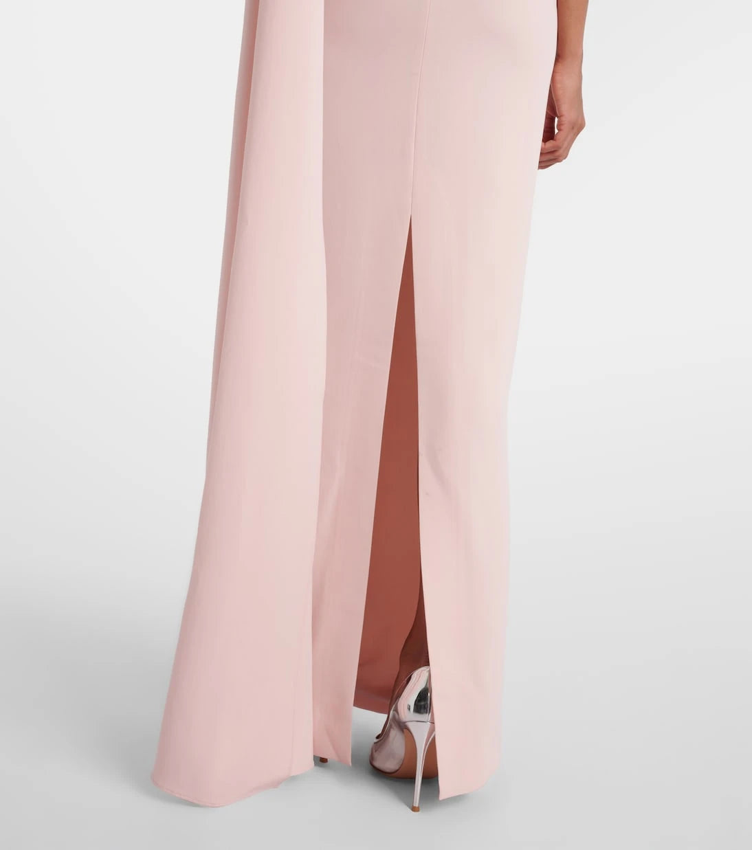 Roland Mouret - Embellished one-shoulder cady gown