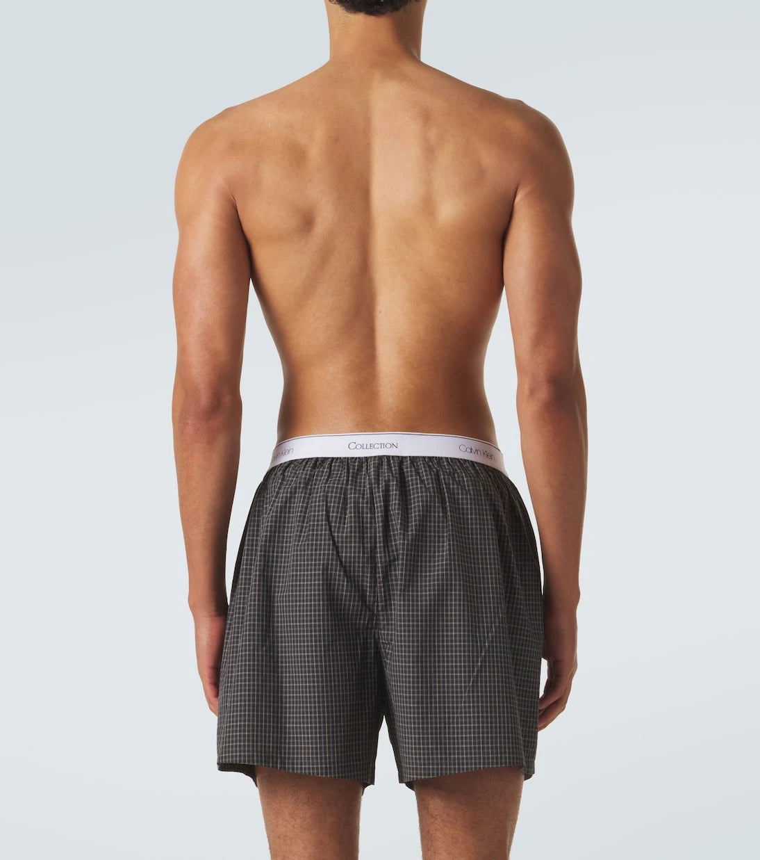 Calvin Klein Collection - Owen checked cotton boxer briefs