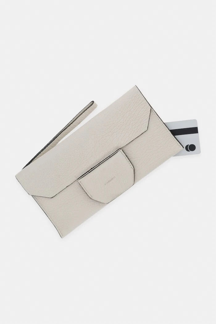 AllSaints клъч дамски от кожа URSA