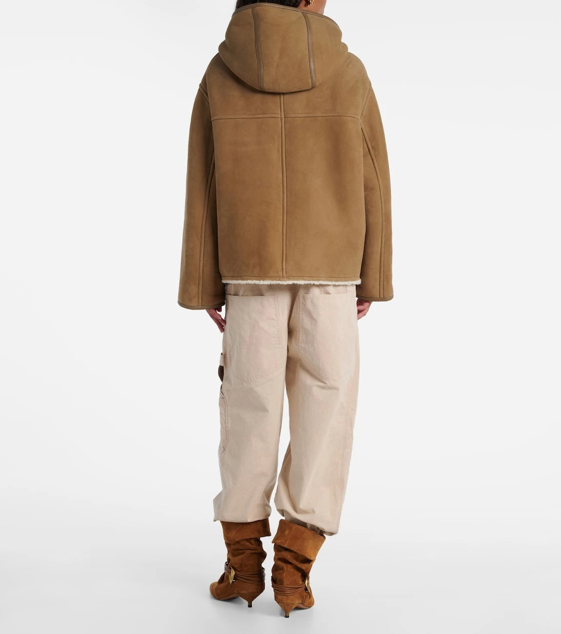 Yves Salomon - Reversible leather and shearling jacket