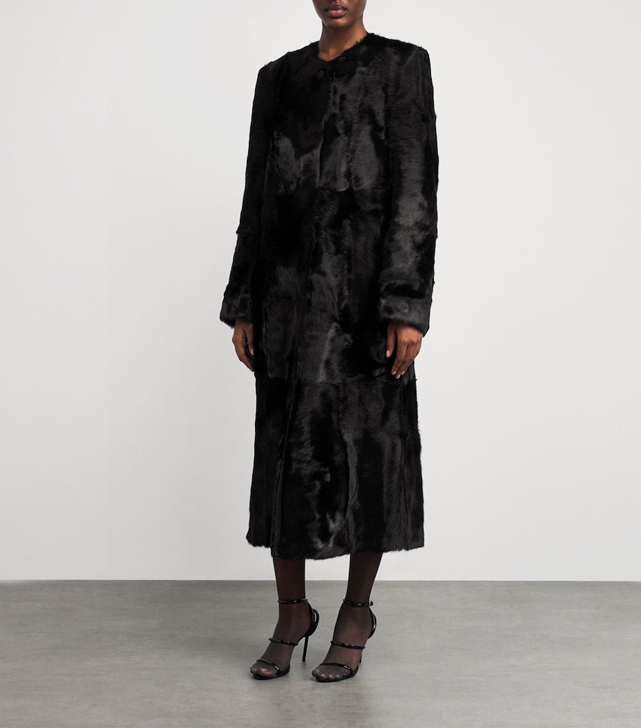 Cowhide Hackney Car Coat