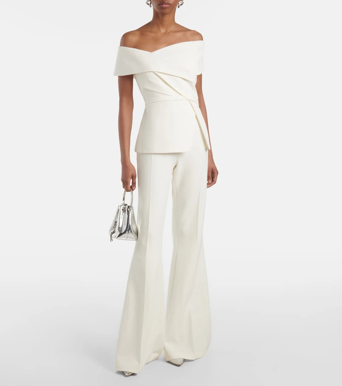 Safiyaa - Halluana high-rise flared pants